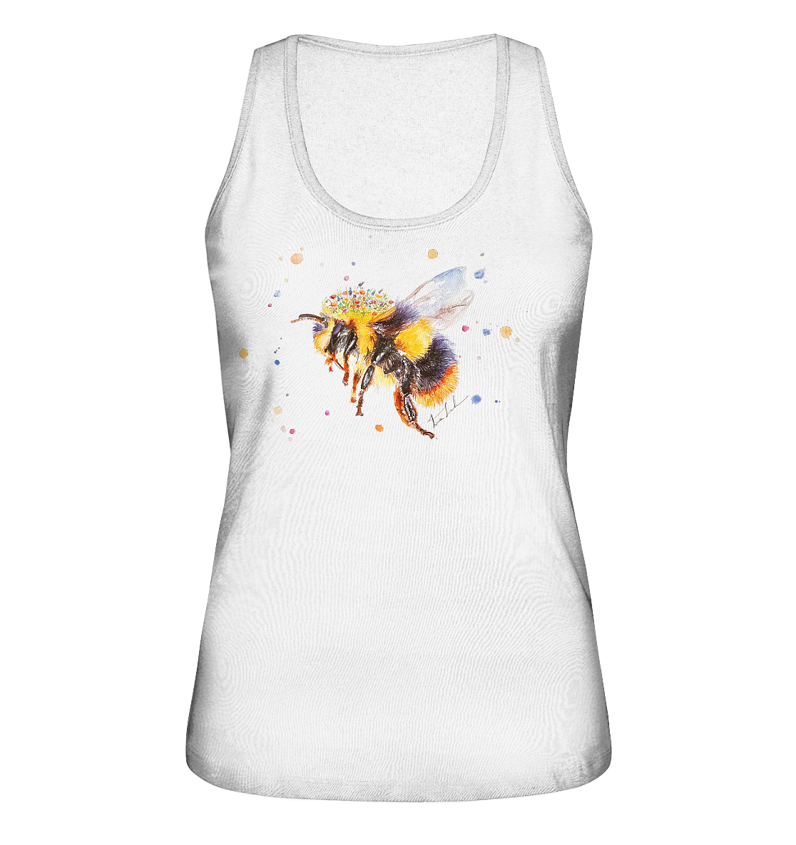 Blumenbiene - Ladies Organic Tank-Top