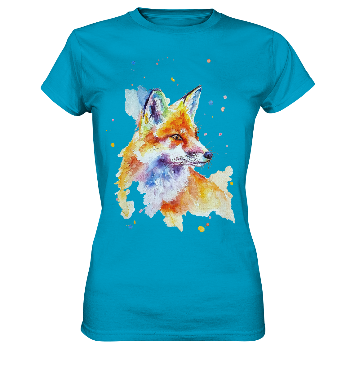Bunter Fuchs - Ladies Premium Shirt