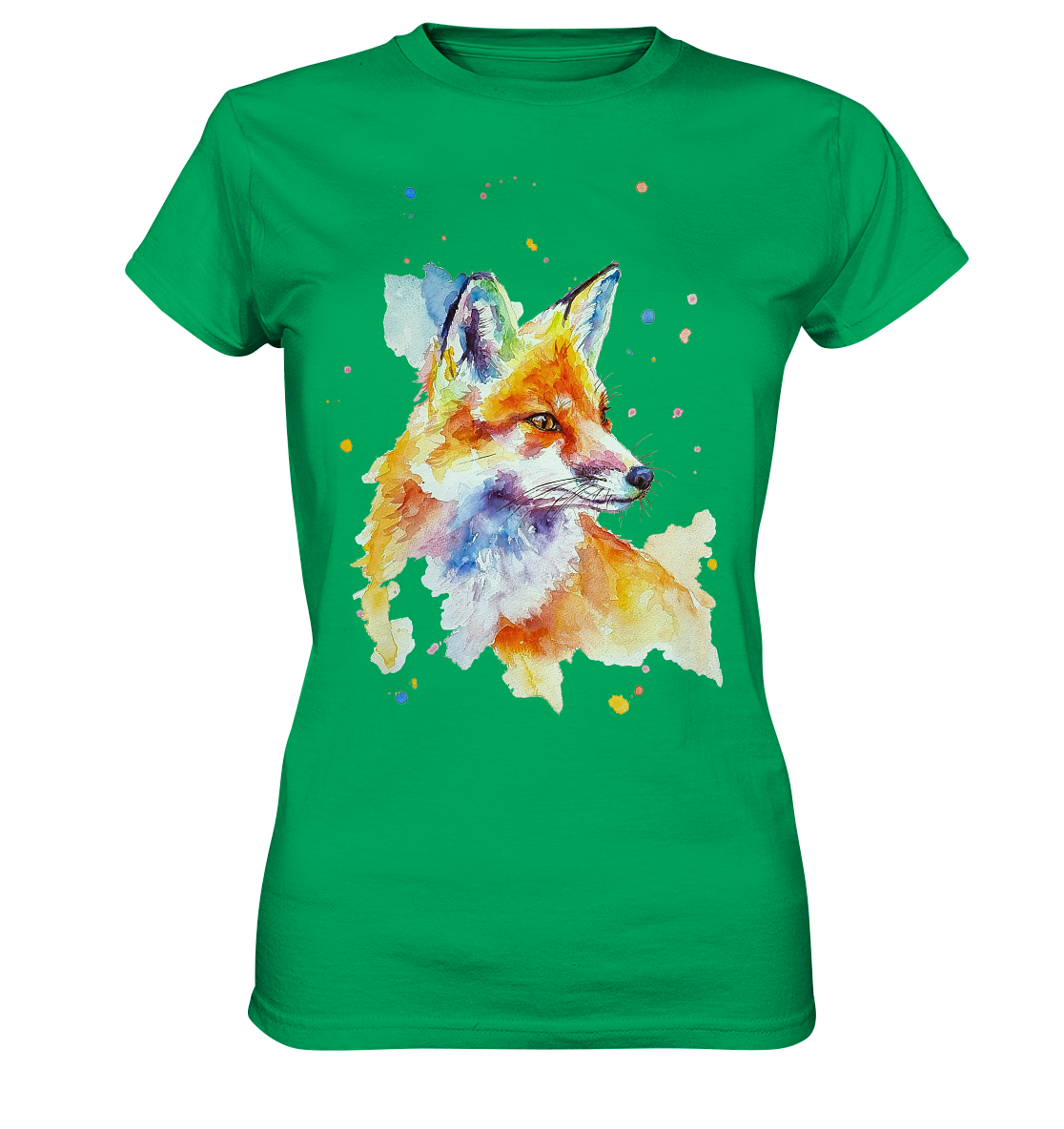 Bunter Fuchs - Ladies Premium Shirt