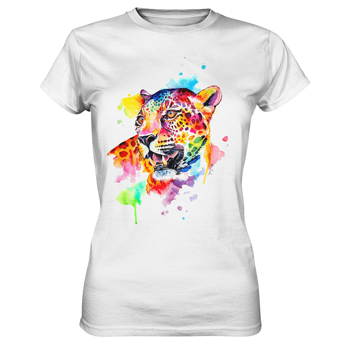 Bunter Leopard - Ladies Premium Shirt