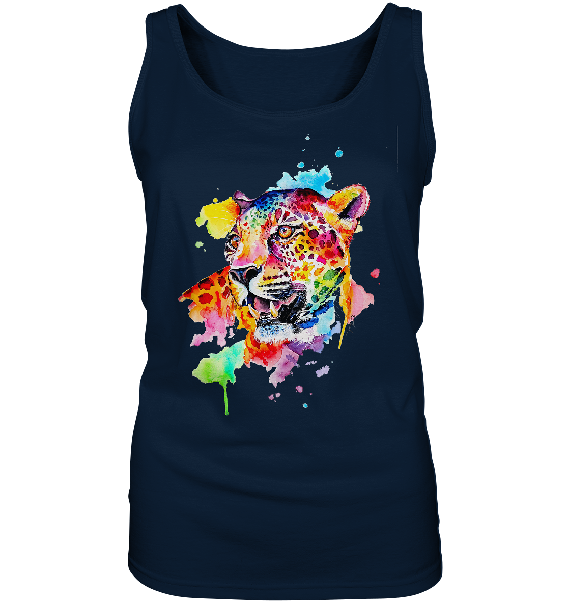 Bunter Leopard - Ladies Tank-Top