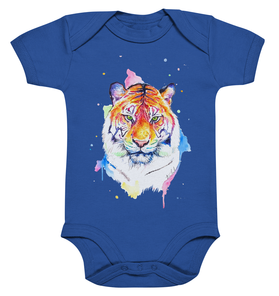 Bunter Tiger - Organic Baby Bodysuite