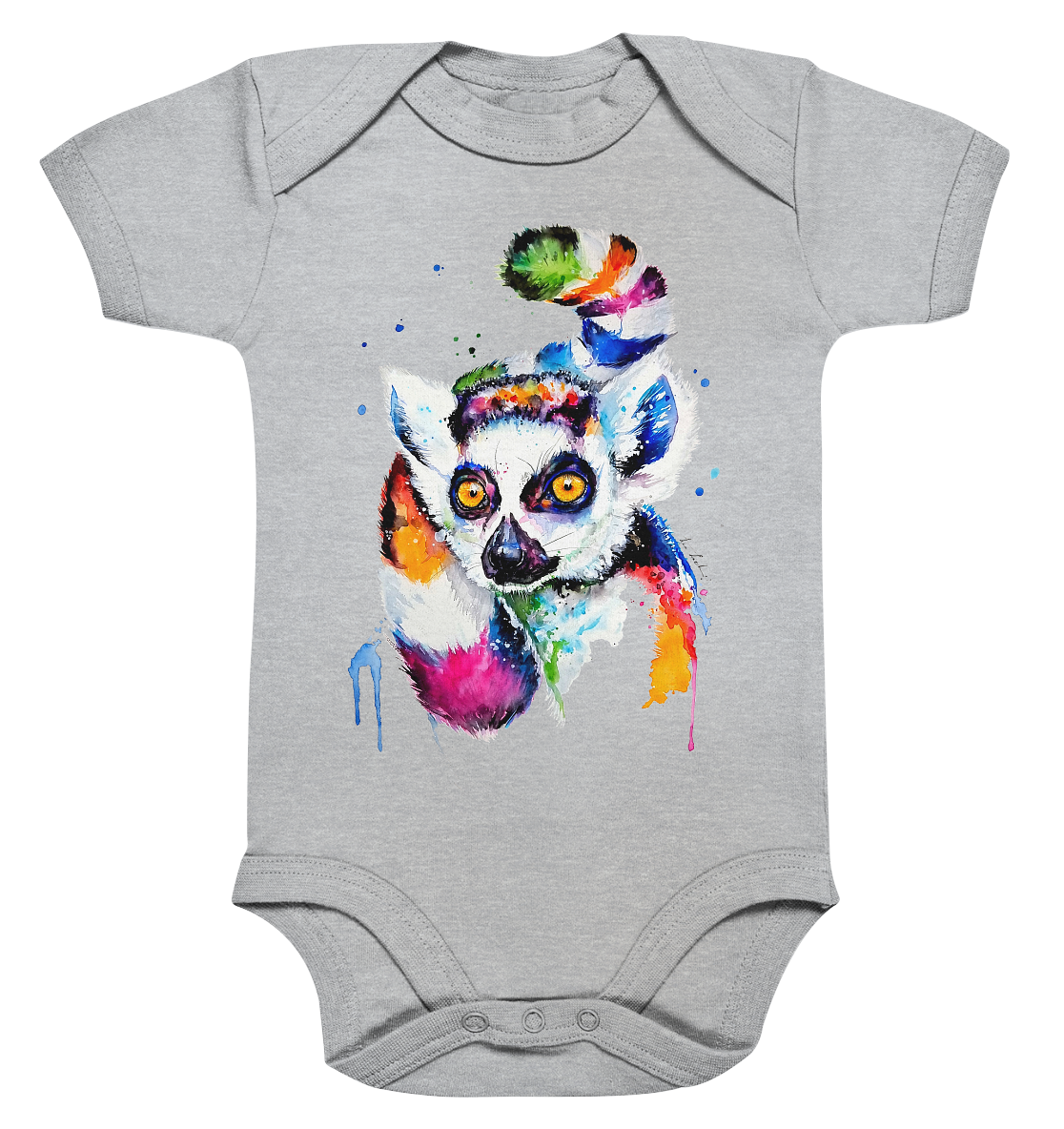 Bunter Katta - Organic Baby Bodysuite