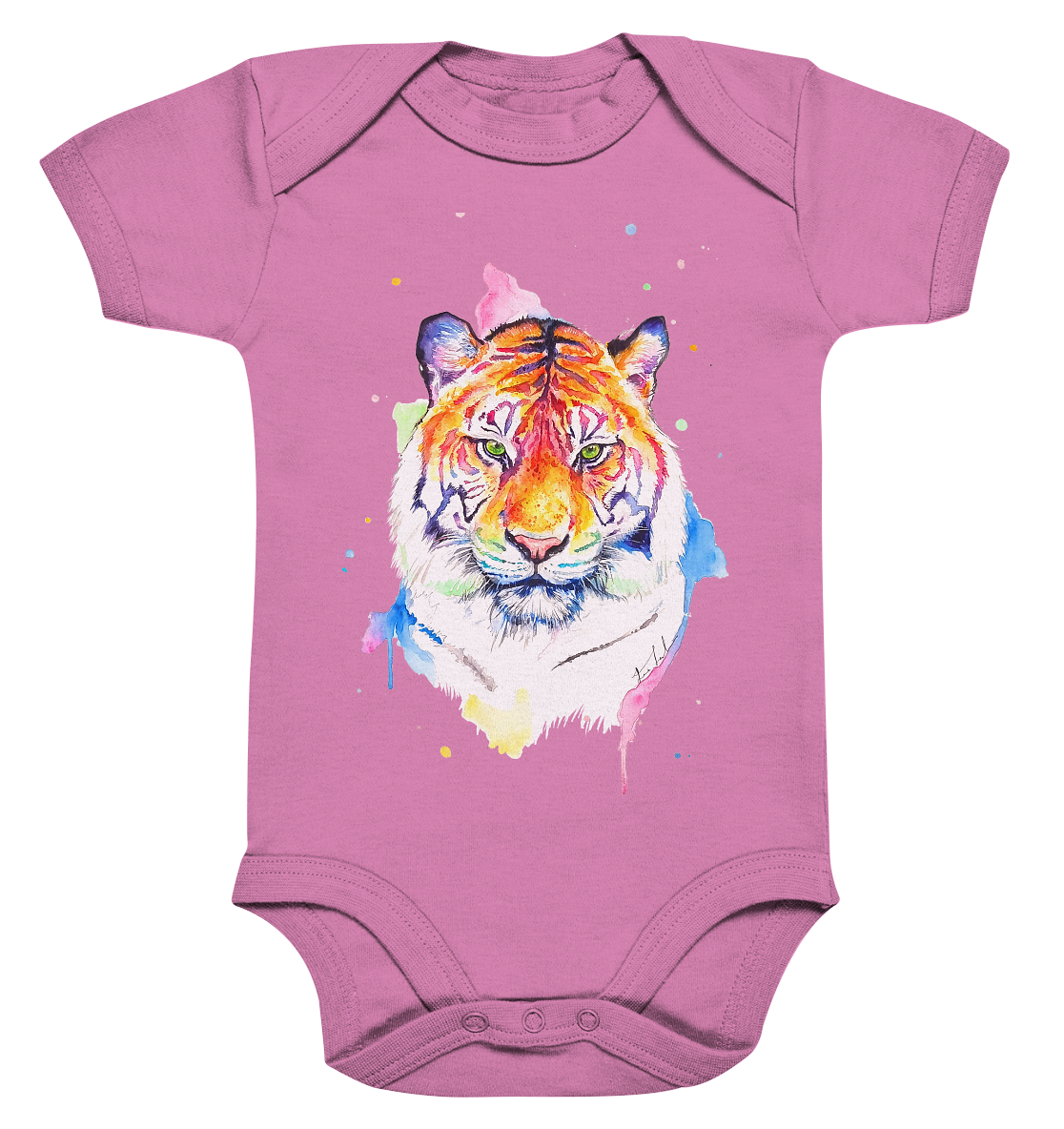 Bunter Tiger - Organic Baby Bodysuite