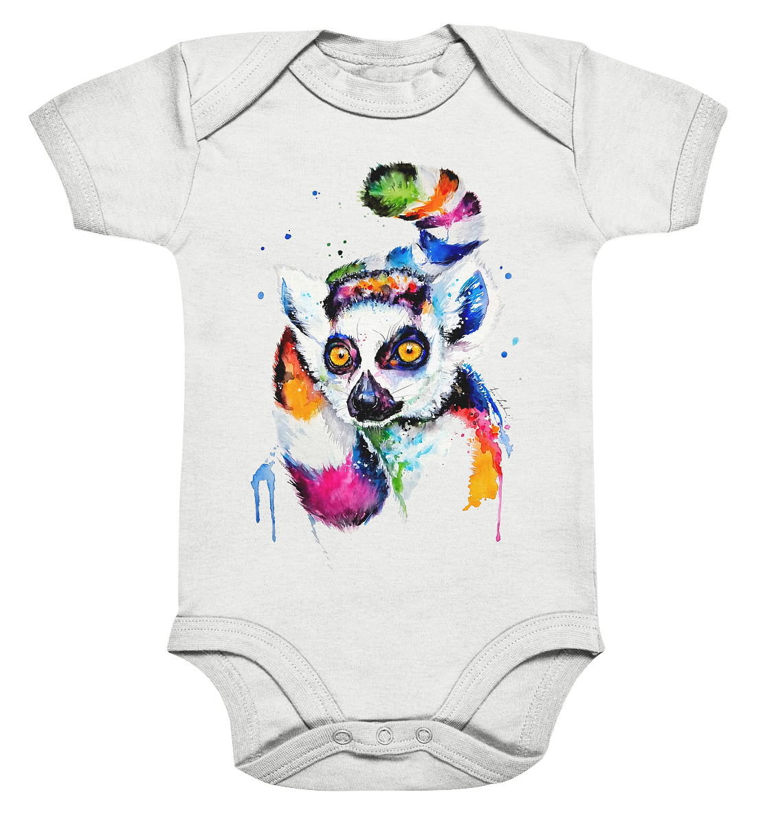 Bunter Katta - Organic Baby Bodysuite