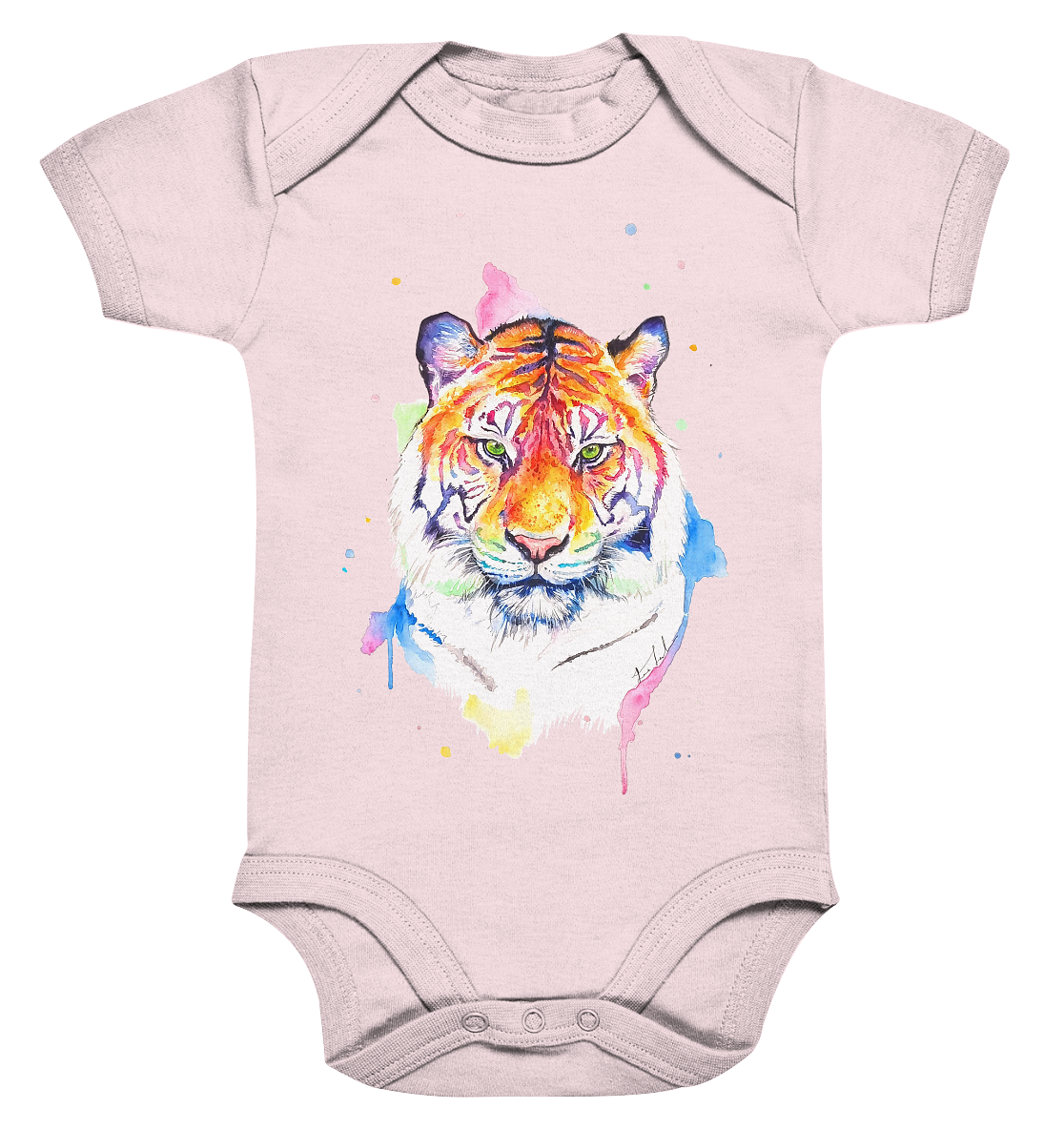 Bunter Tiger - Organic Baby Bodysuite