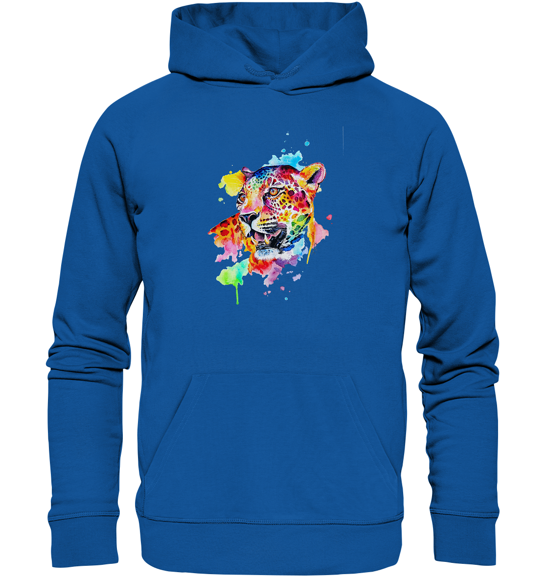 Bunter Leopard - Organic Basic Hoodie