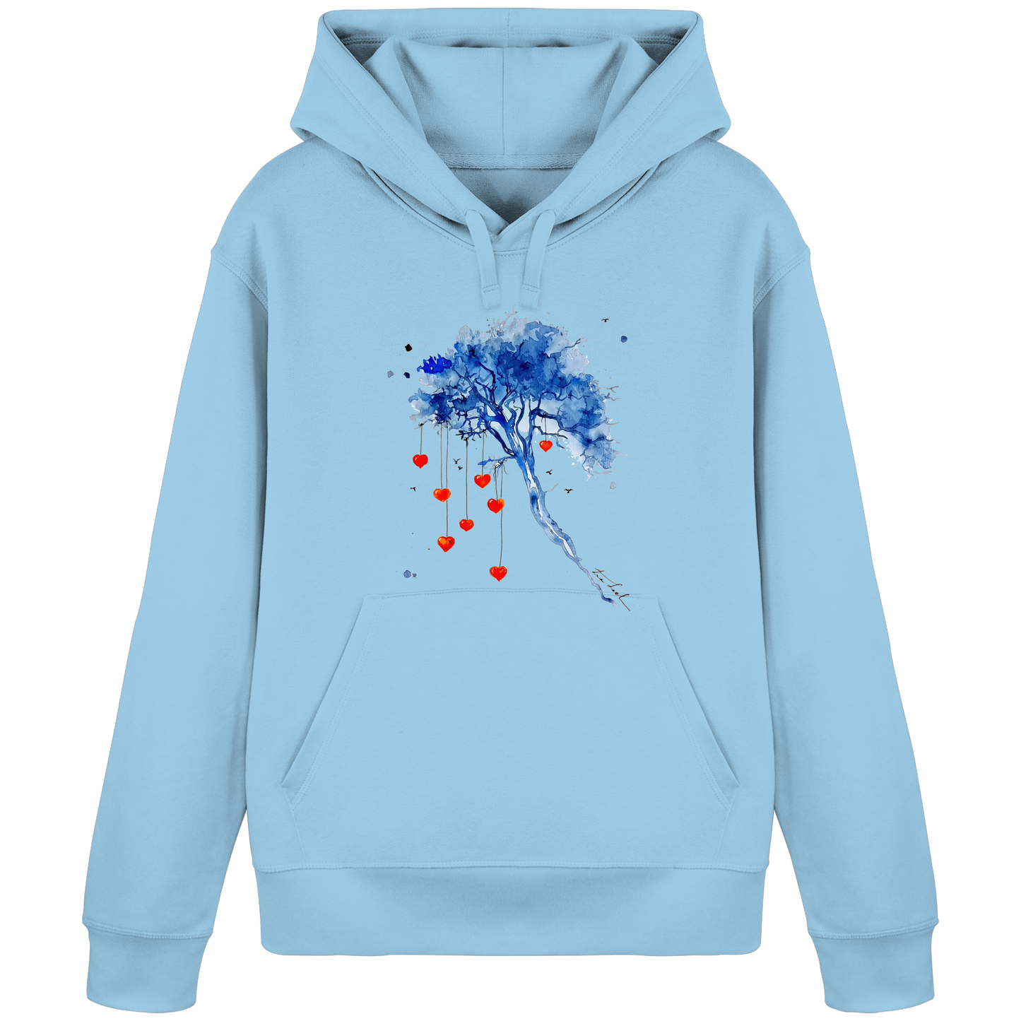 Baum der Liebe - Organic Basic Hoodie