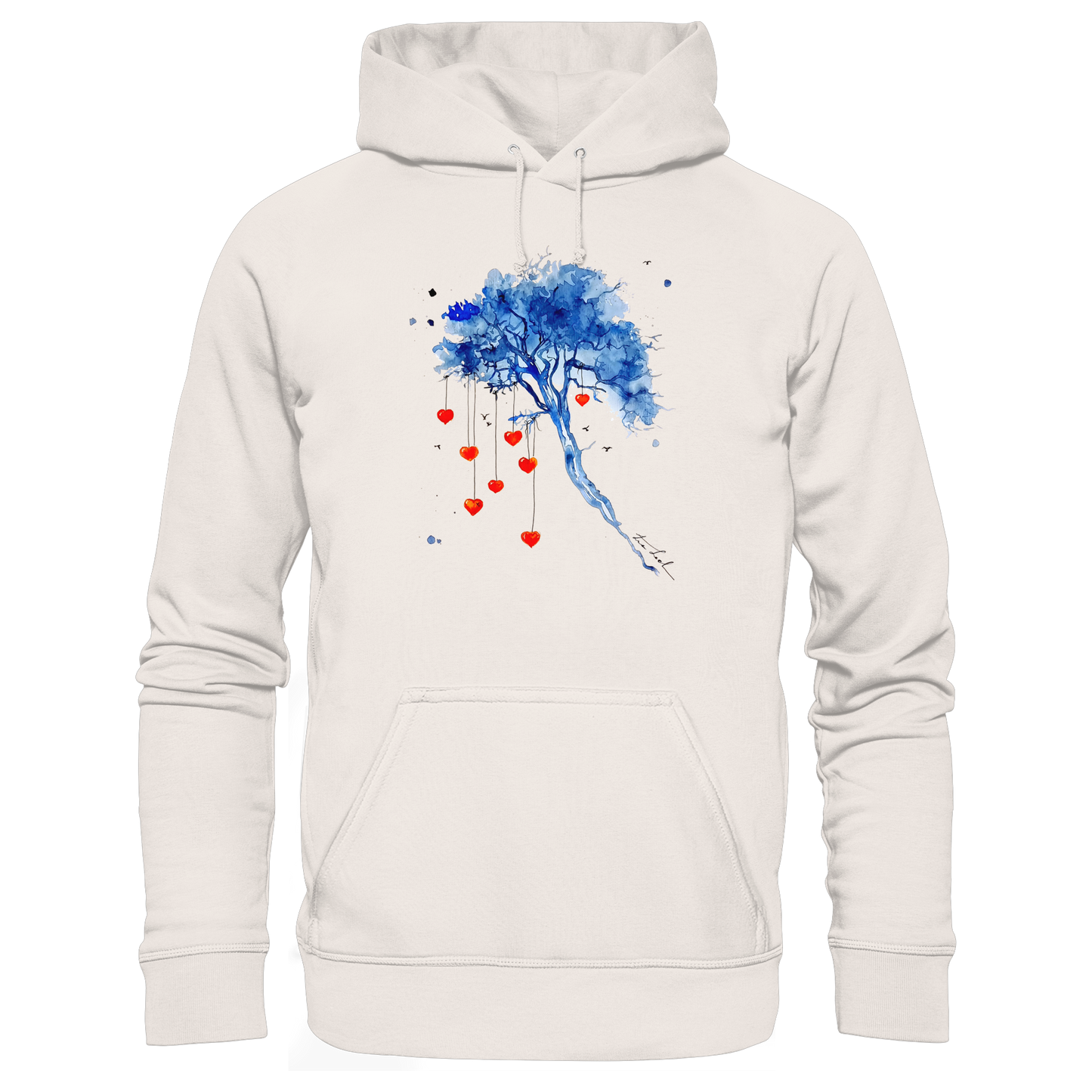 Baum der Liebe - Organic Basic Hoodie