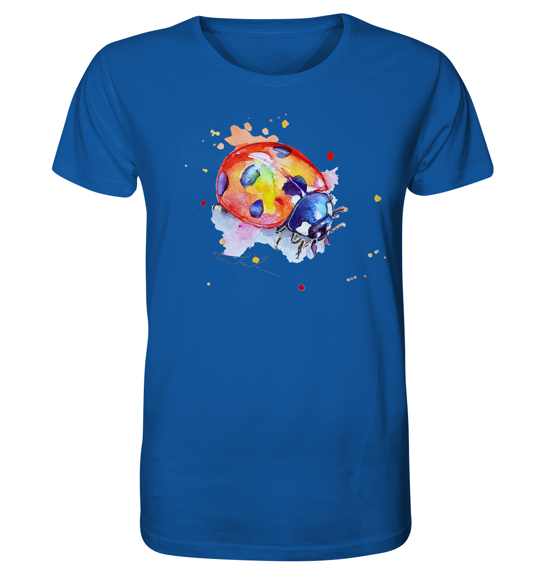 Bunter Marienkäfer - Organic Basic Shirt