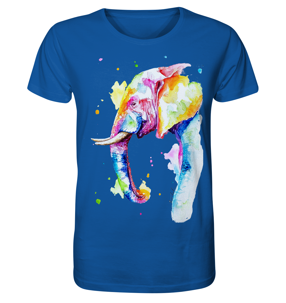 Bunter Elefant - Organic Basic Shirt
