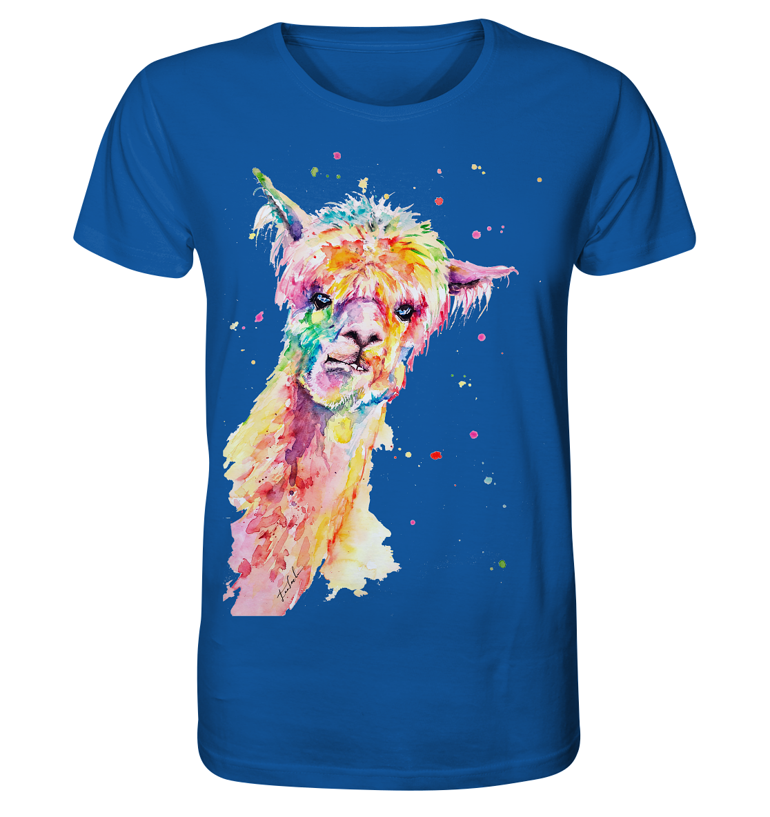 Lustiges Alpaka - Organic Basic Shirt