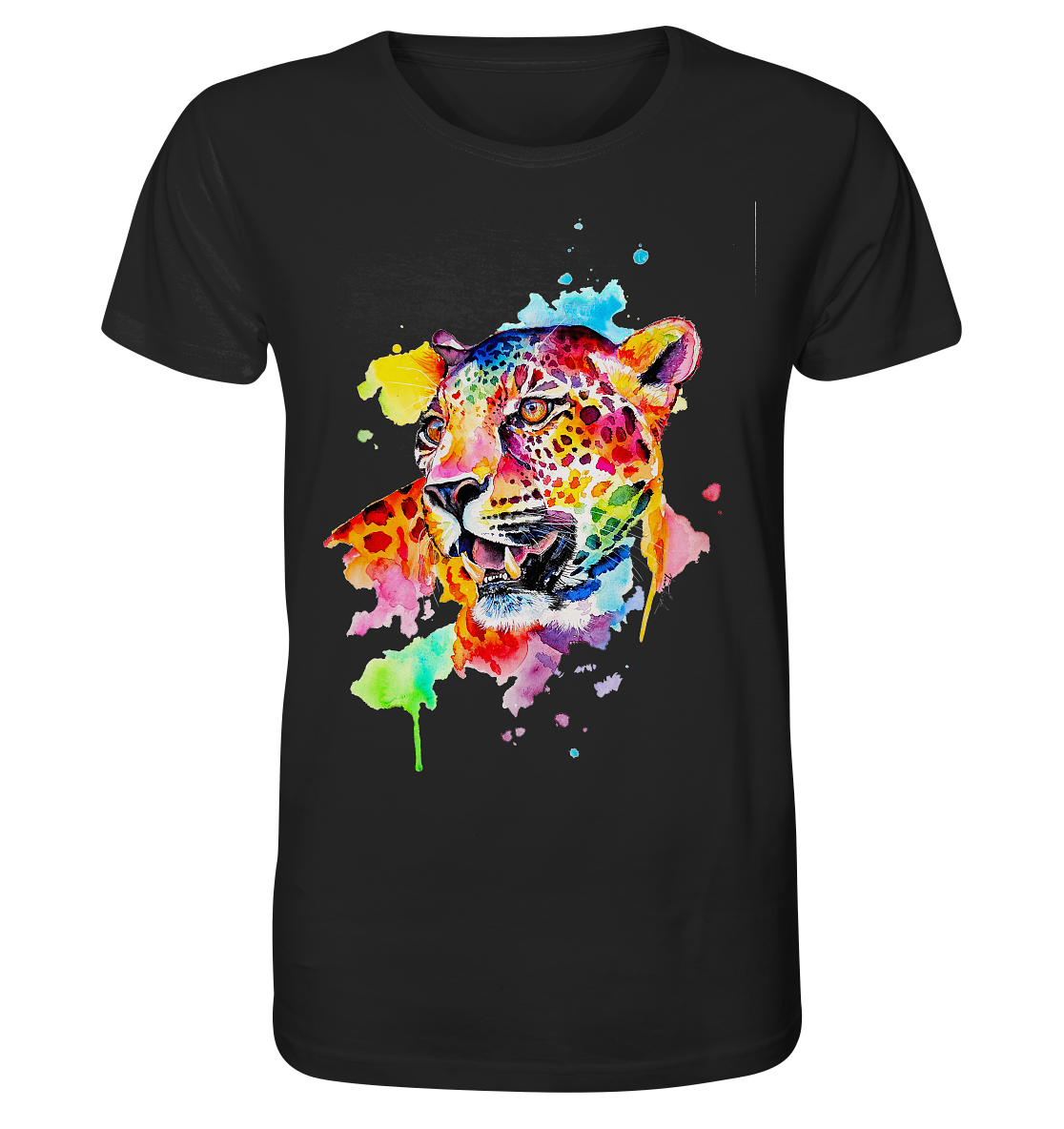 Bunter Leopard - Organic Basic Shirt