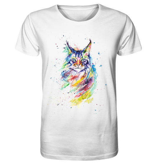Bunte Katze - Organic Basic Shirt