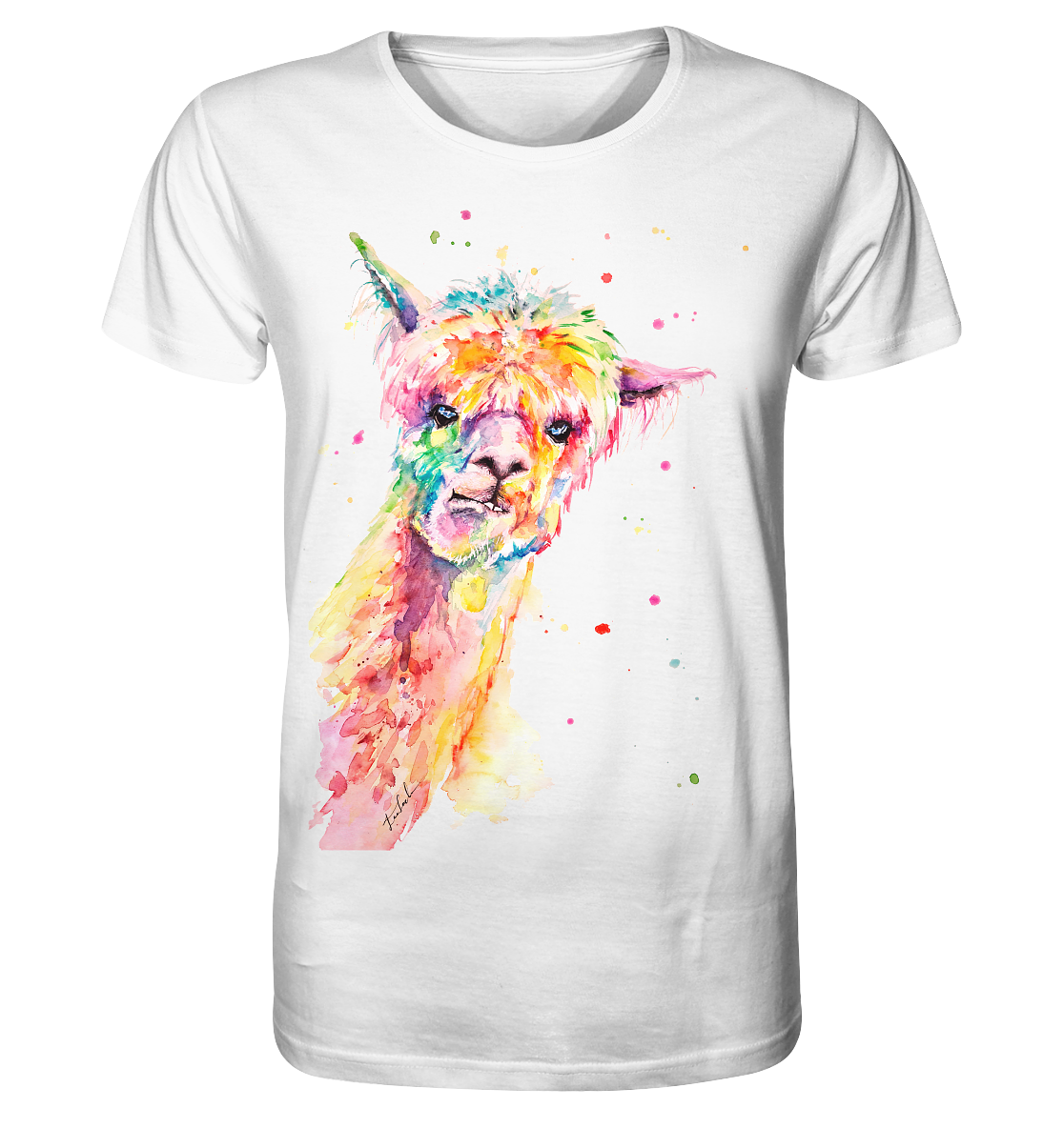 Lustiges Alpaka - Organic Basic Shirt