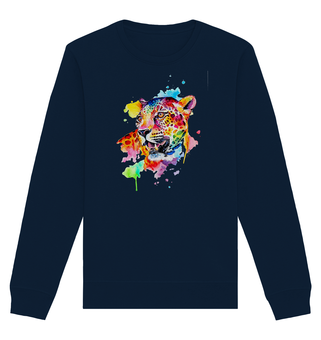 Bunter Leopard - Organic Basic Unisex Sweatshirt
