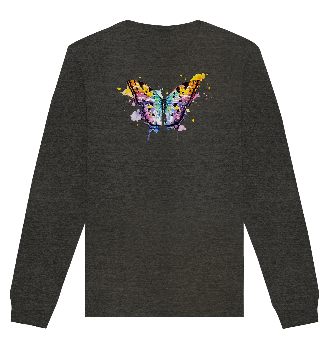 Bunter Schmetterling - Organic Basic Unisex Sweatshirt