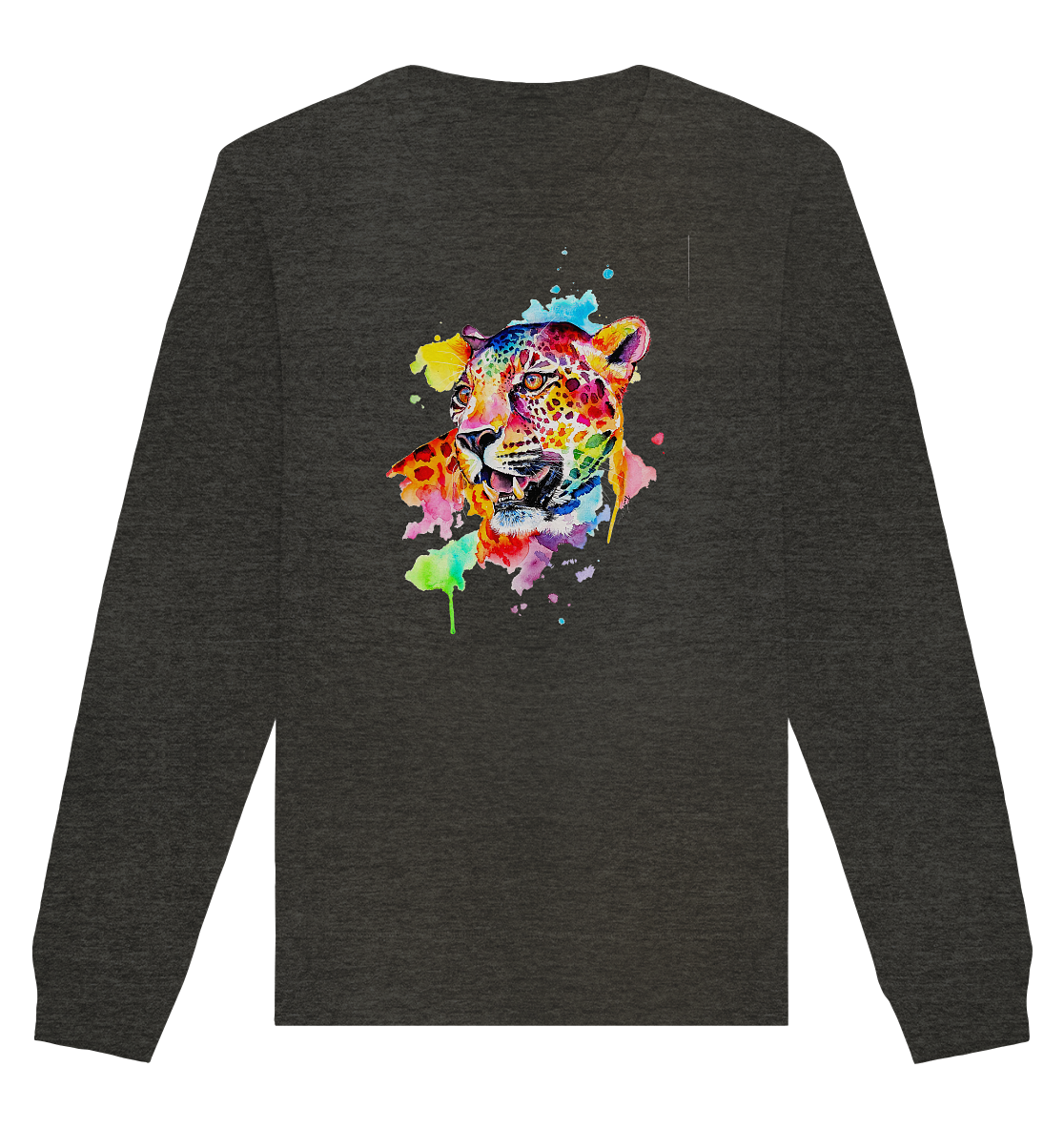 Bunter Leopard - Organic Basic Unisex Sweatshirt