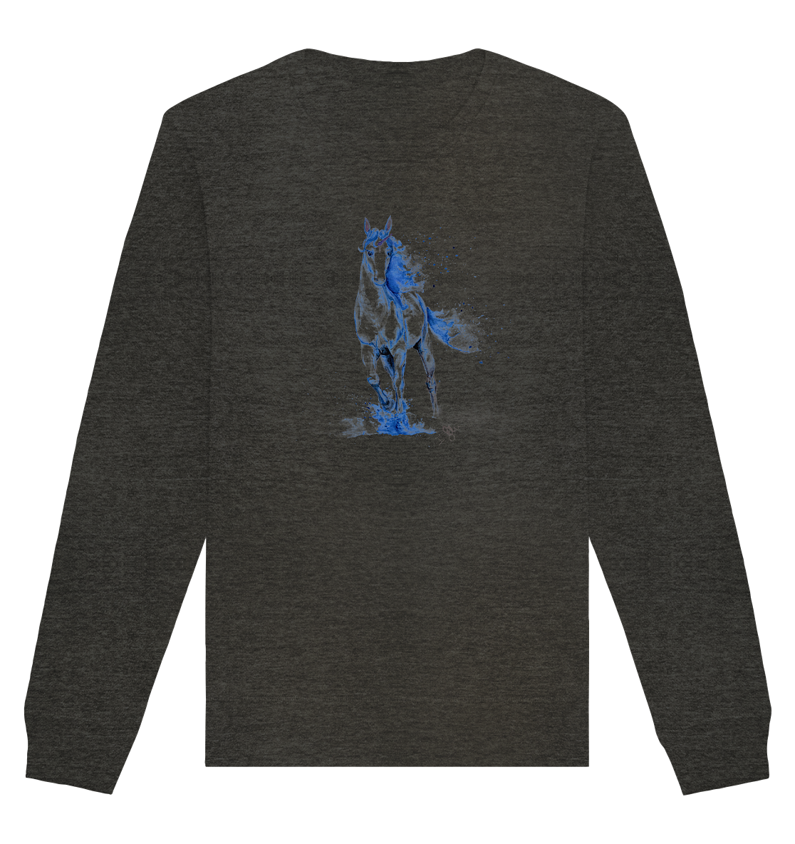 Blaues Einhorn - Organic Basic Unisex Sweatshirt