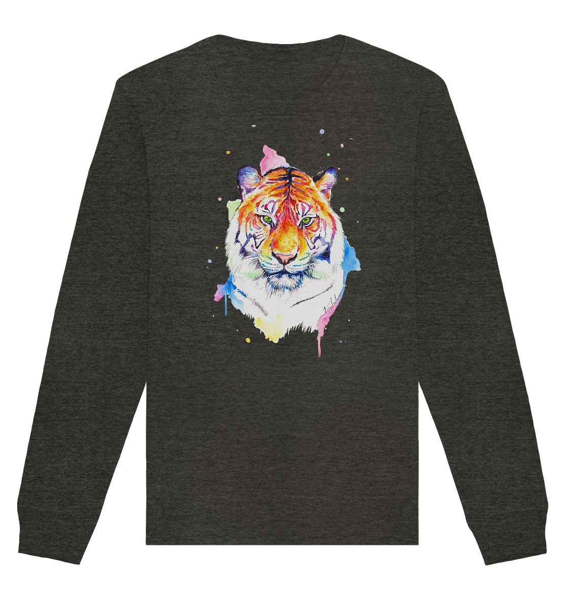 Bunter Tiger - Organic Basic Unisex Sweatshirt