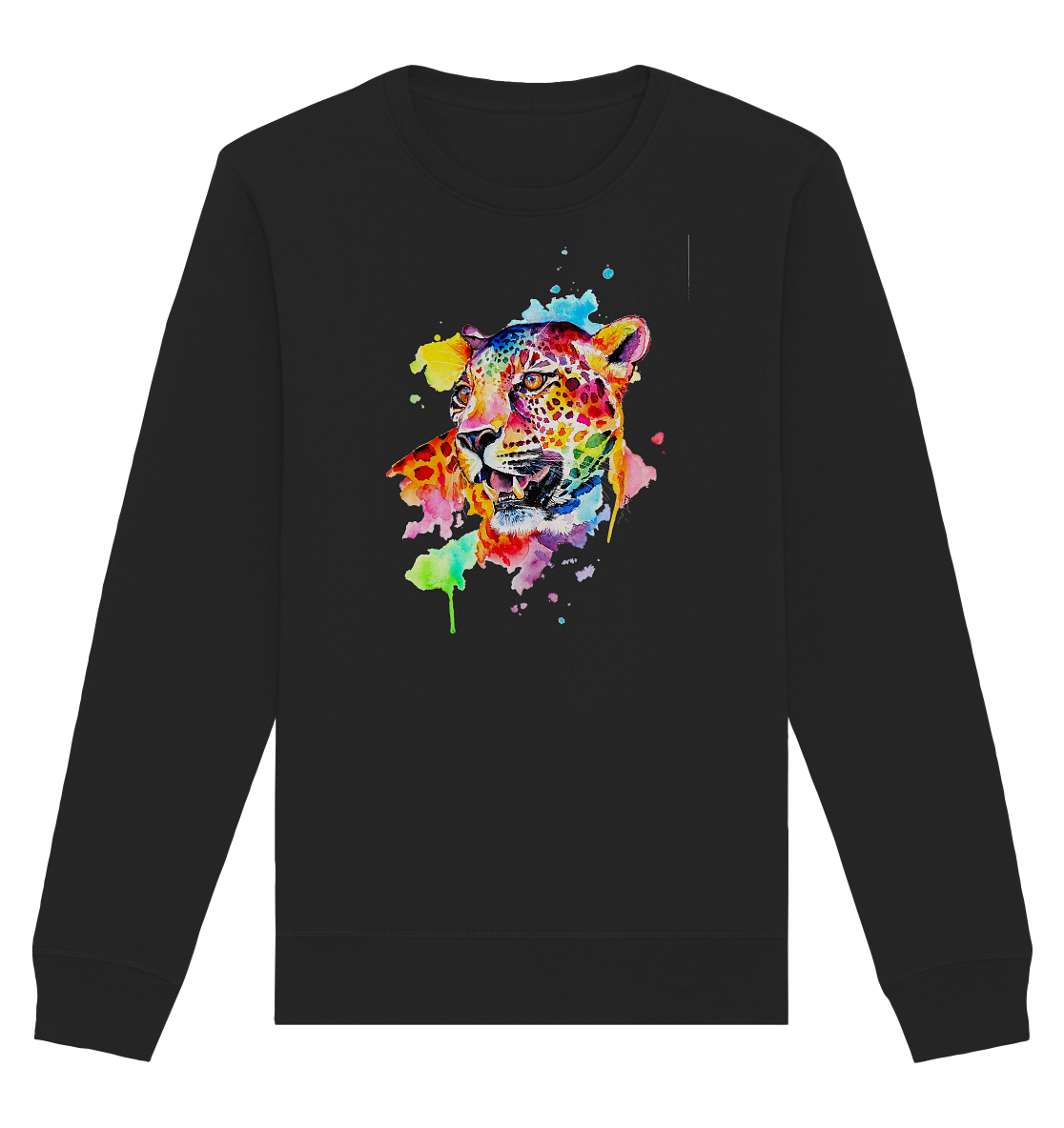 Bunter Leopard - Organic Basic Unisex Sweatshirt