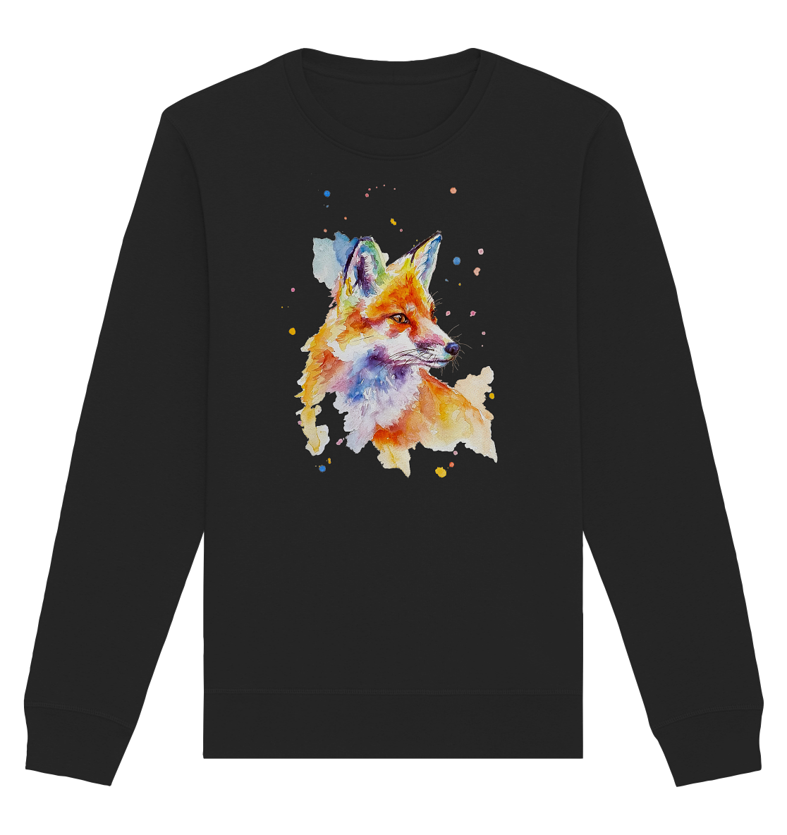 Bunter Fuchs - Organic Basic Unisex Sweatshirt