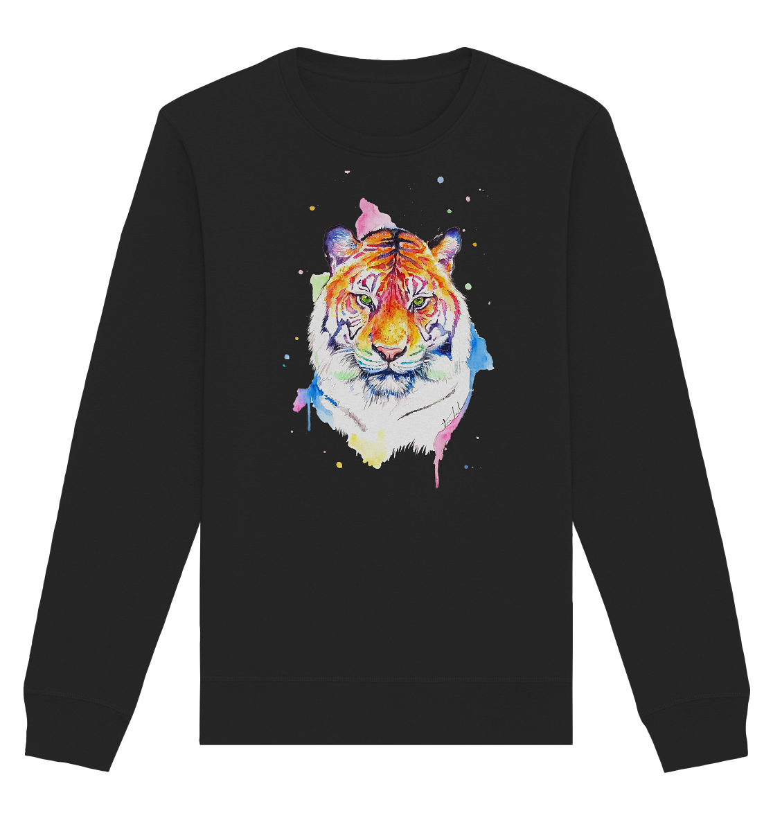 Bunter Tiger - Organic Basic Unisex Sweatshirt