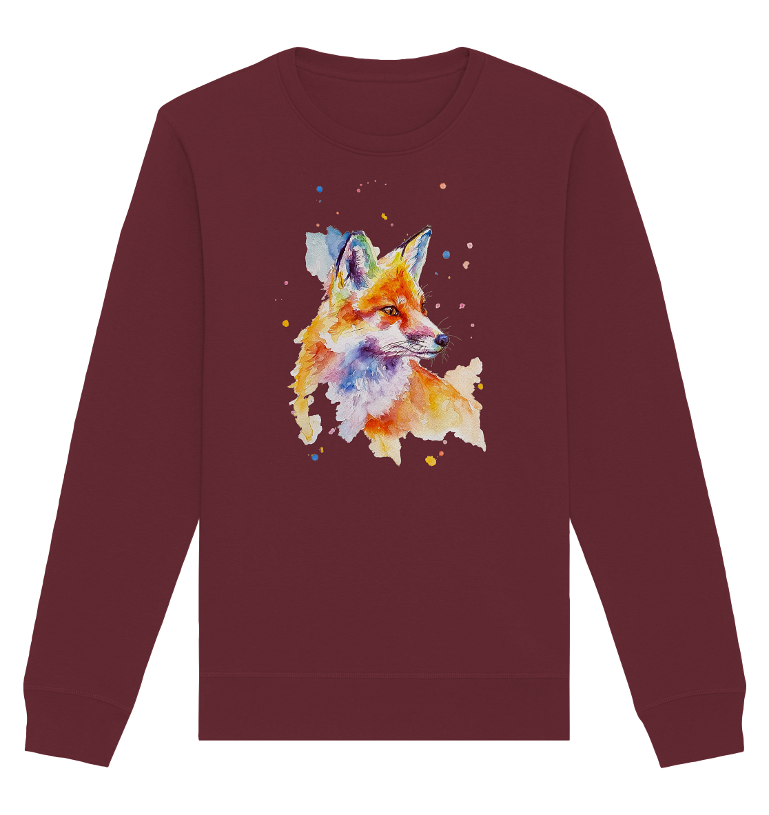 Bunter Fuchs - Organic Basic Unisex Sweatshirt