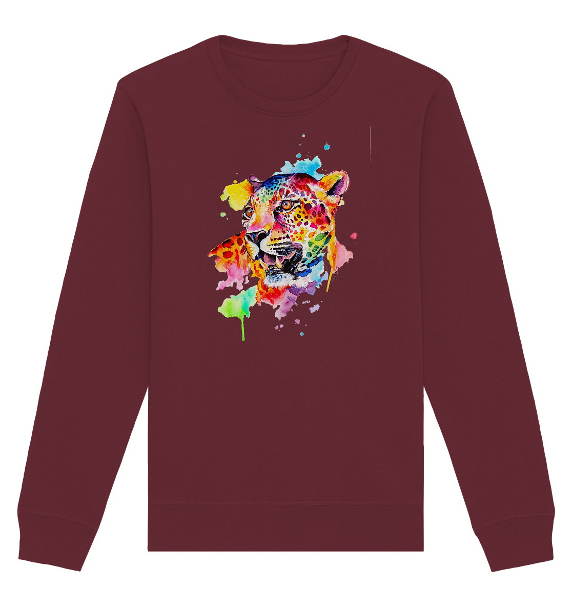 Bunter Leopard - Organic Basic Unisex Sweatshirt