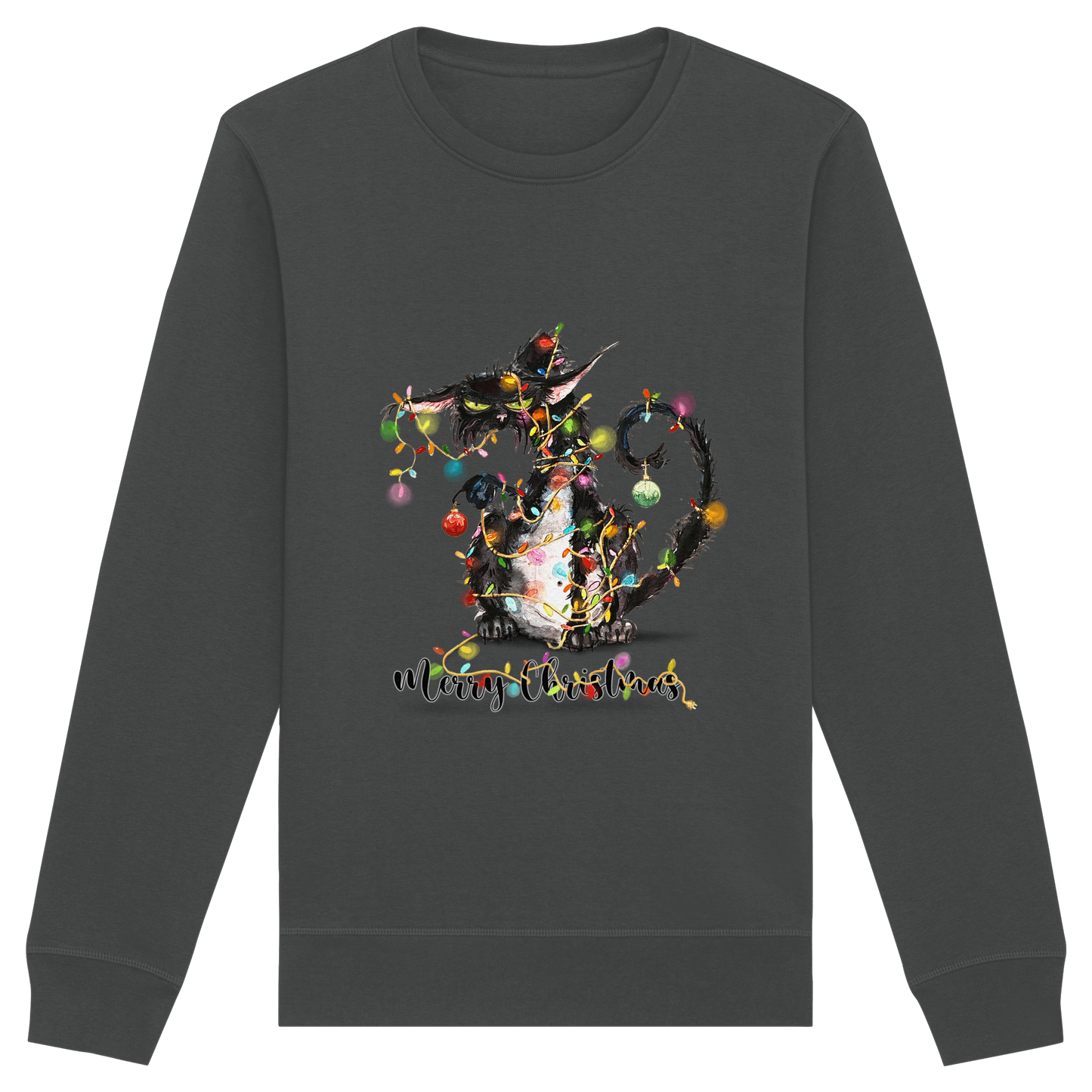 F*U-Cat - Merry Christmas - Organic Basic Unisex Sweatshirt