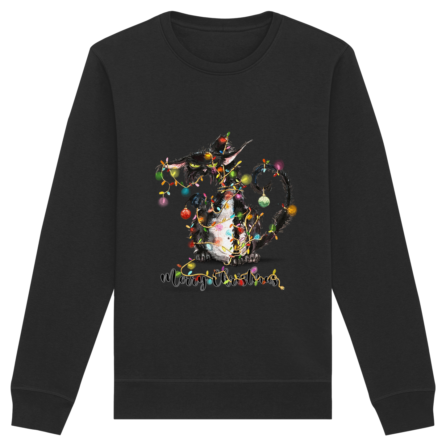 F*U-Cat - Merry Christmas - Organic Basic Unisex Sweatshirt