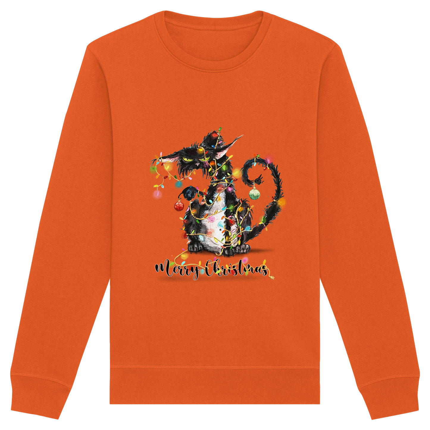 F*U-Cat - Merry Christmas - Organic Basic Unisex Sweatshirt