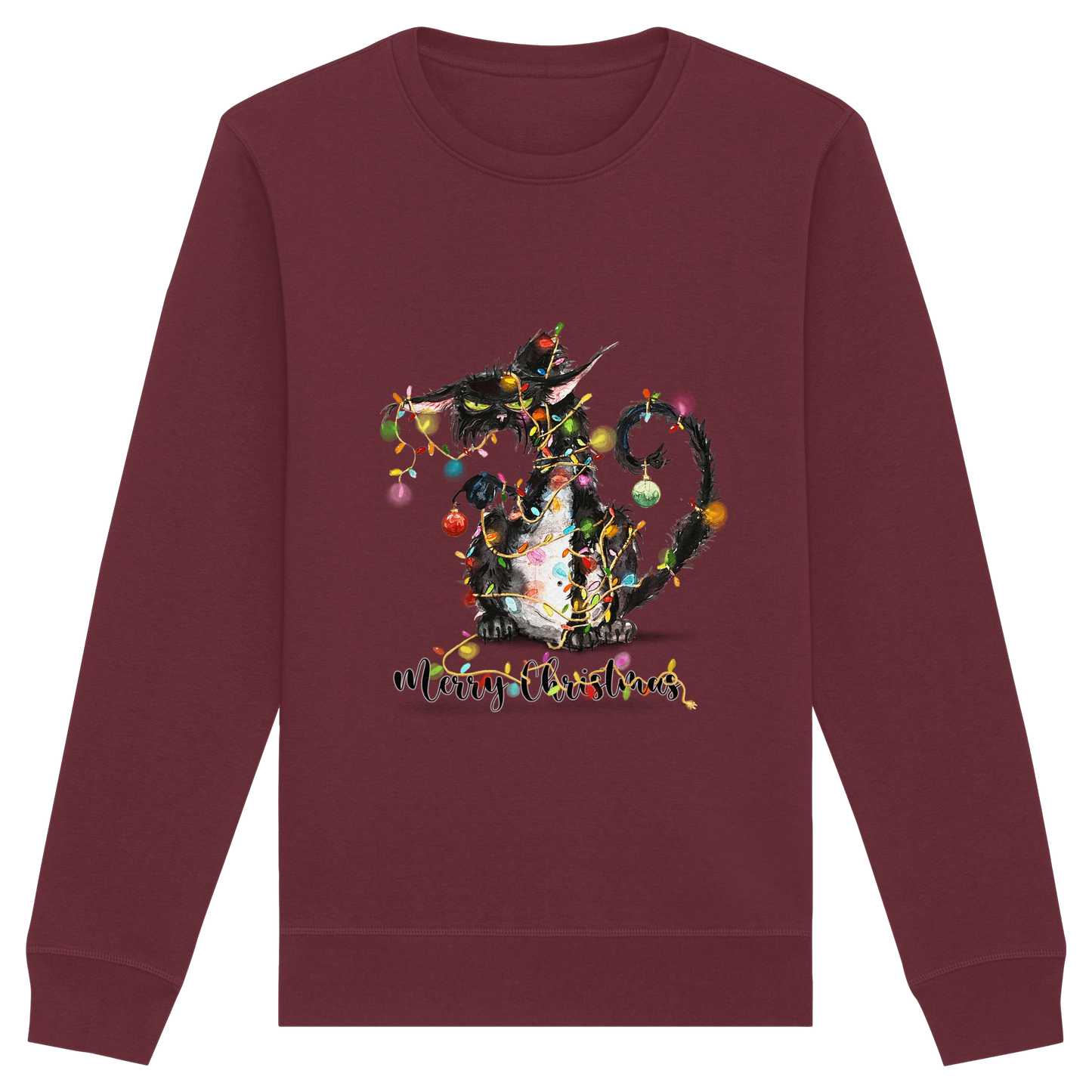 F*U-Cat - Merry Christmas - Organic Basic Unisex Sweatshirt