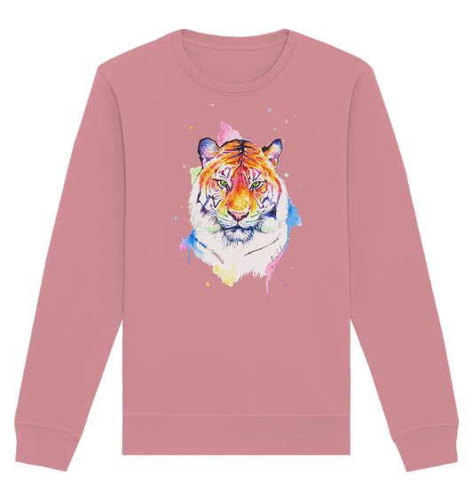 Bunter Tiger - Organic Basic Unisex Sweatshirt