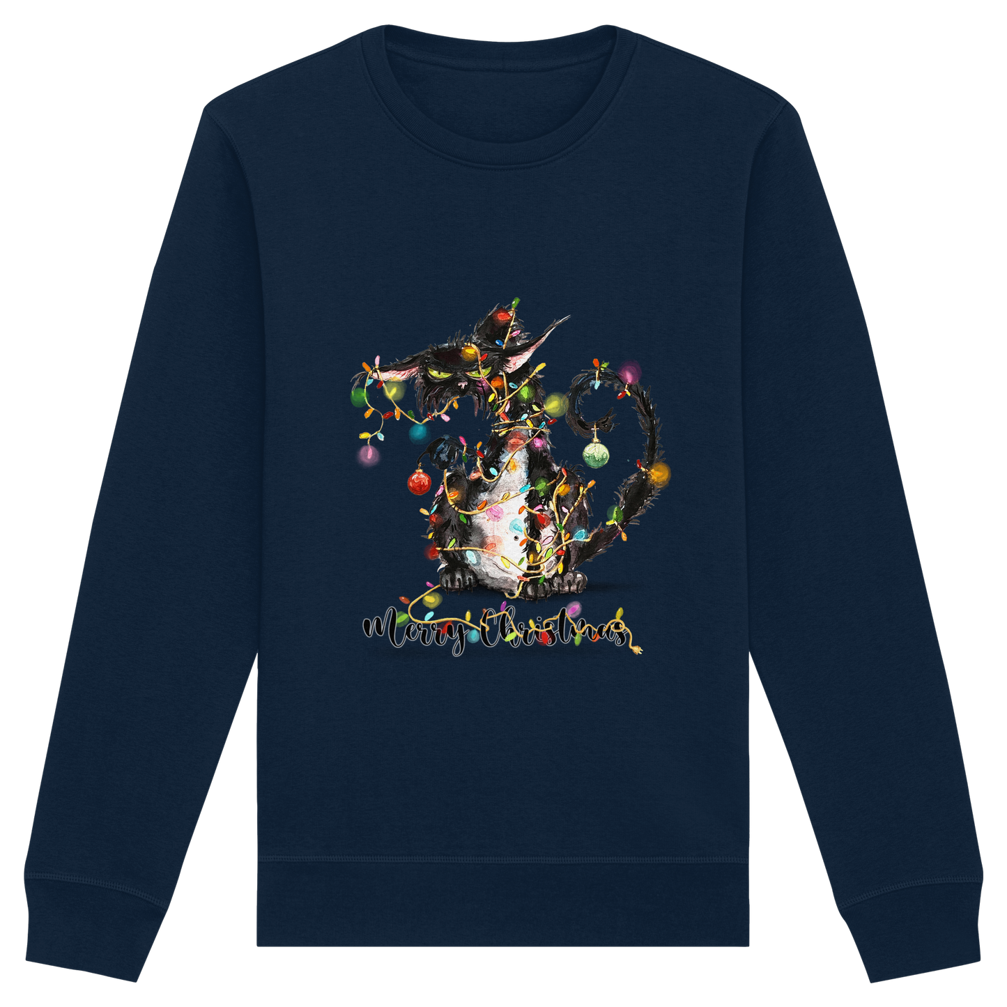 F*U-Cat - Merry Christmas - Organic Basic Unisex Sweatshirt