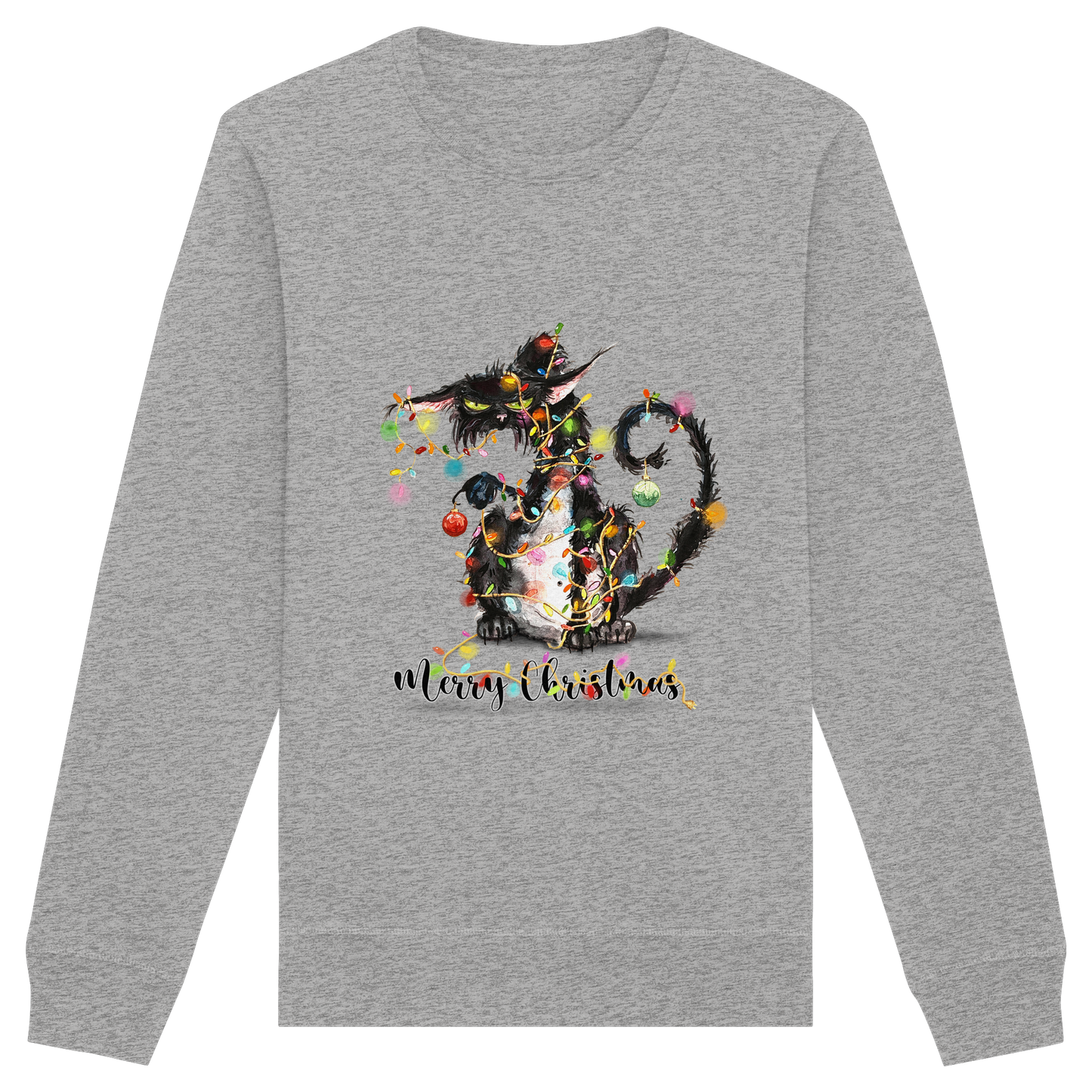 F*U-Cat - Merry Christmas - Organic Basic Unisex Sweatshirt