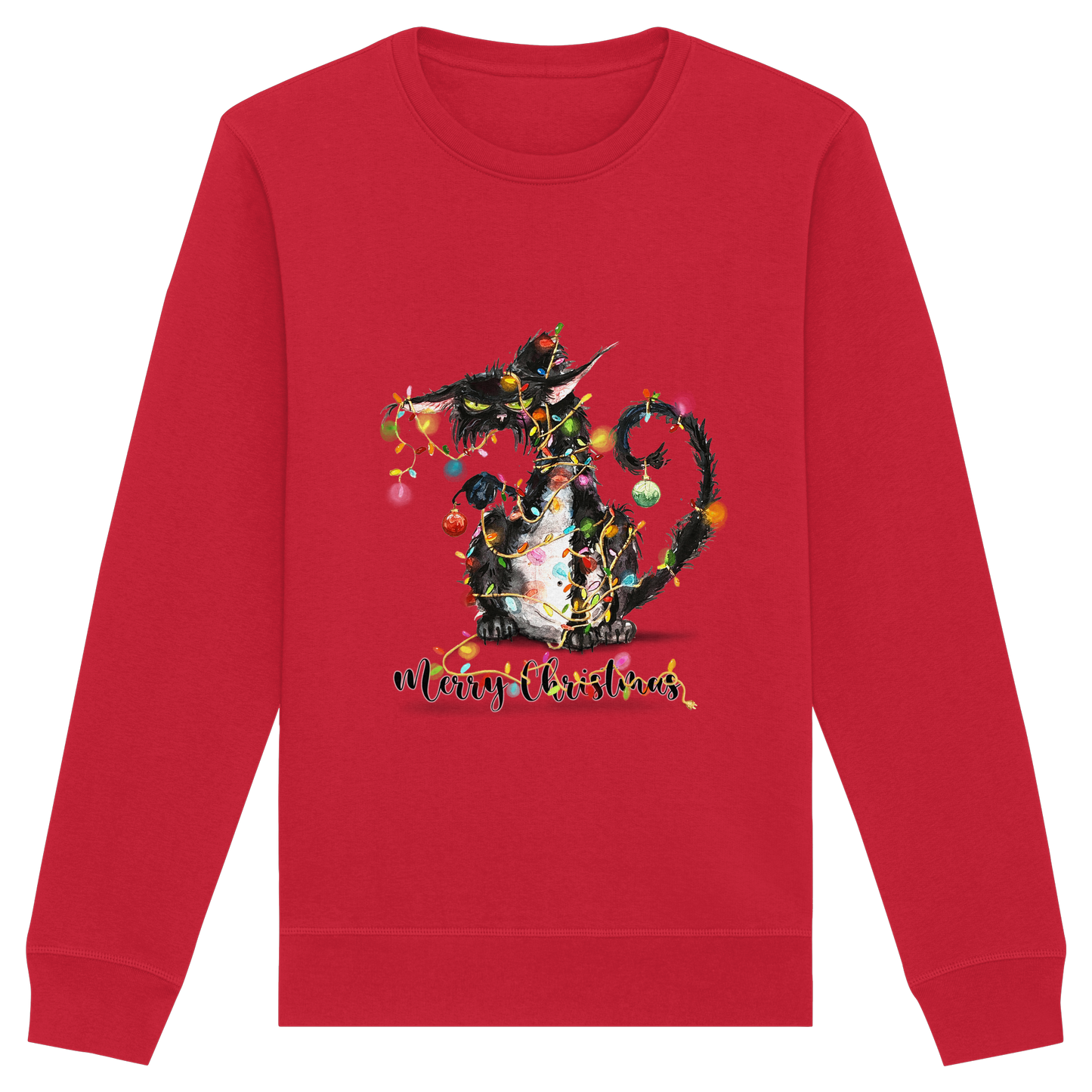 F*U-Cat - Merry Christmas - Organic Basic Unisex Sweatshirt