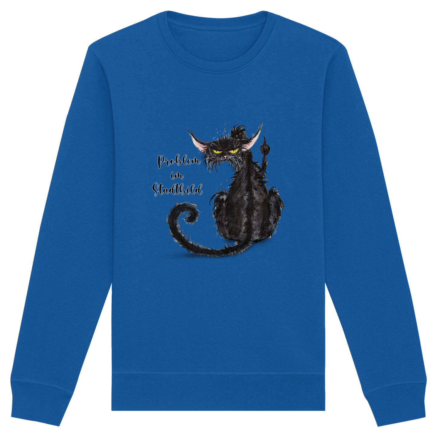 F*U-Cat - Problem im Stadtbild - Organic Basic Unisex Sweatshirt