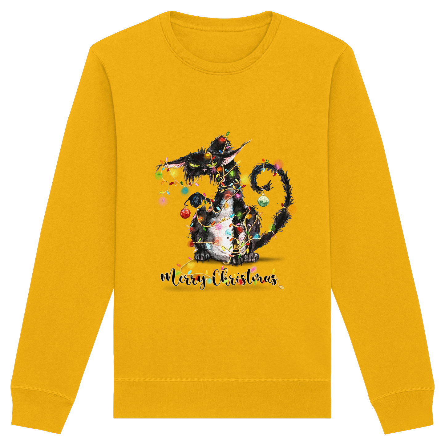 F*U-Cat - Merry Christmas - Organic Basic Unisex Sweatshirt