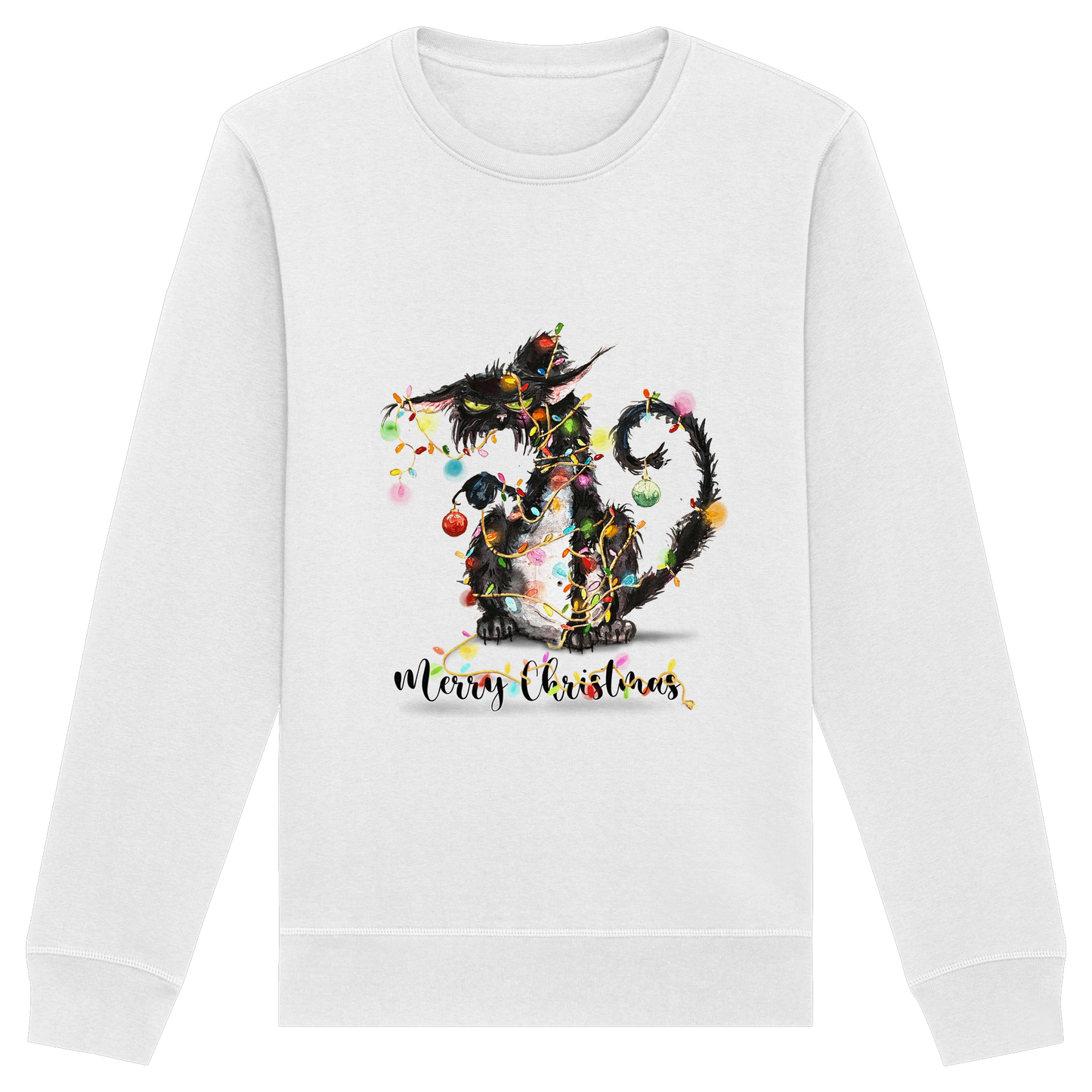 F*U-Cat - Merry Christmas - Organic Basic Unisex Sweatshirt