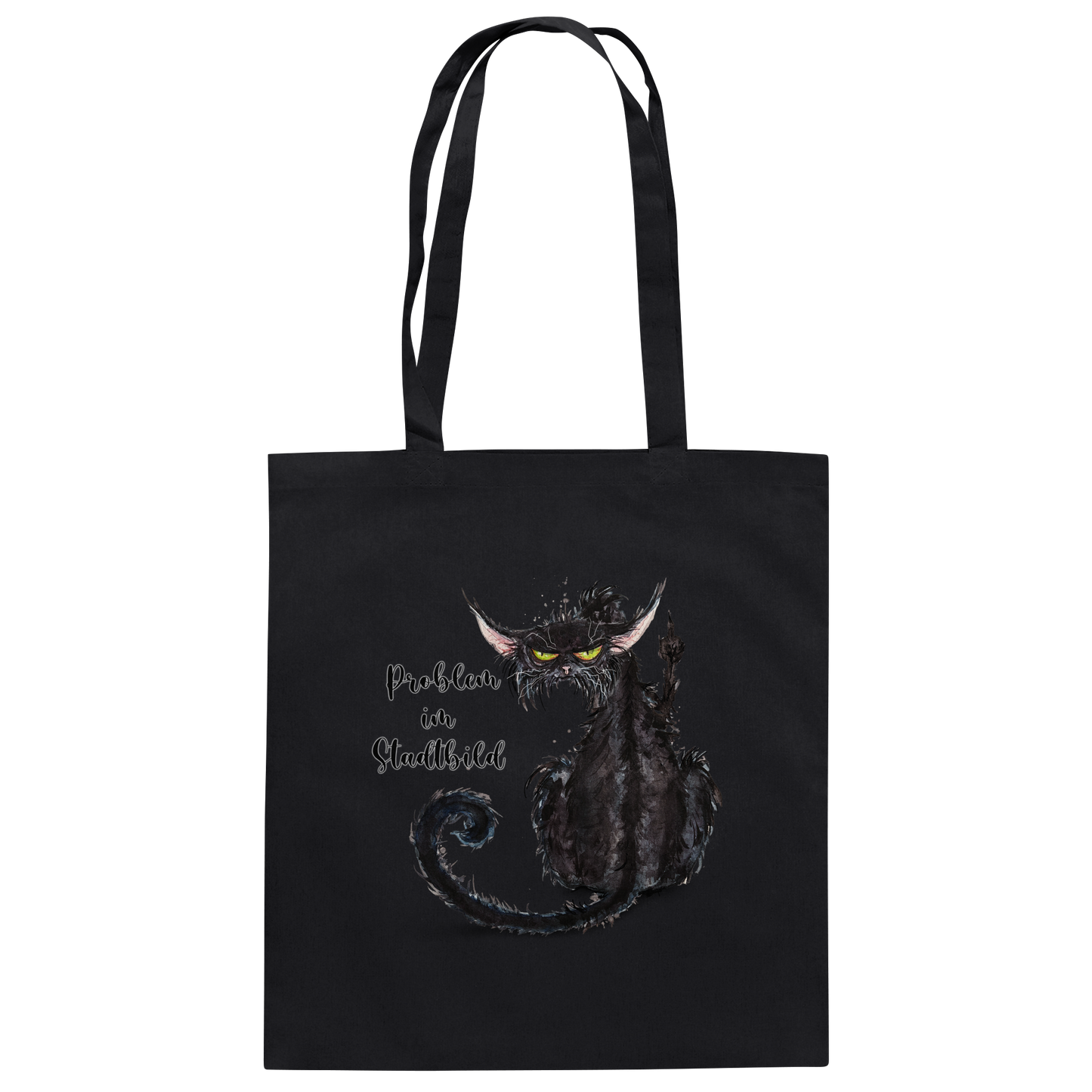 F*U-Cat - Problem im Stadtbild - Organic Cotton Bag