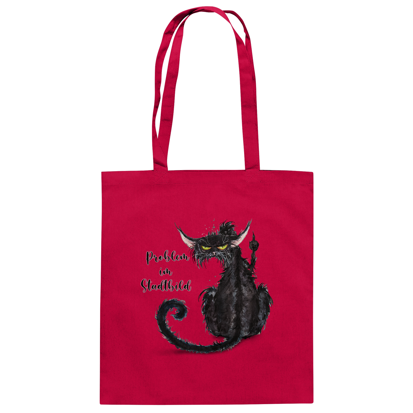 F*U-Cat - Problem im Stadtbild - Organic Cotton Bag
