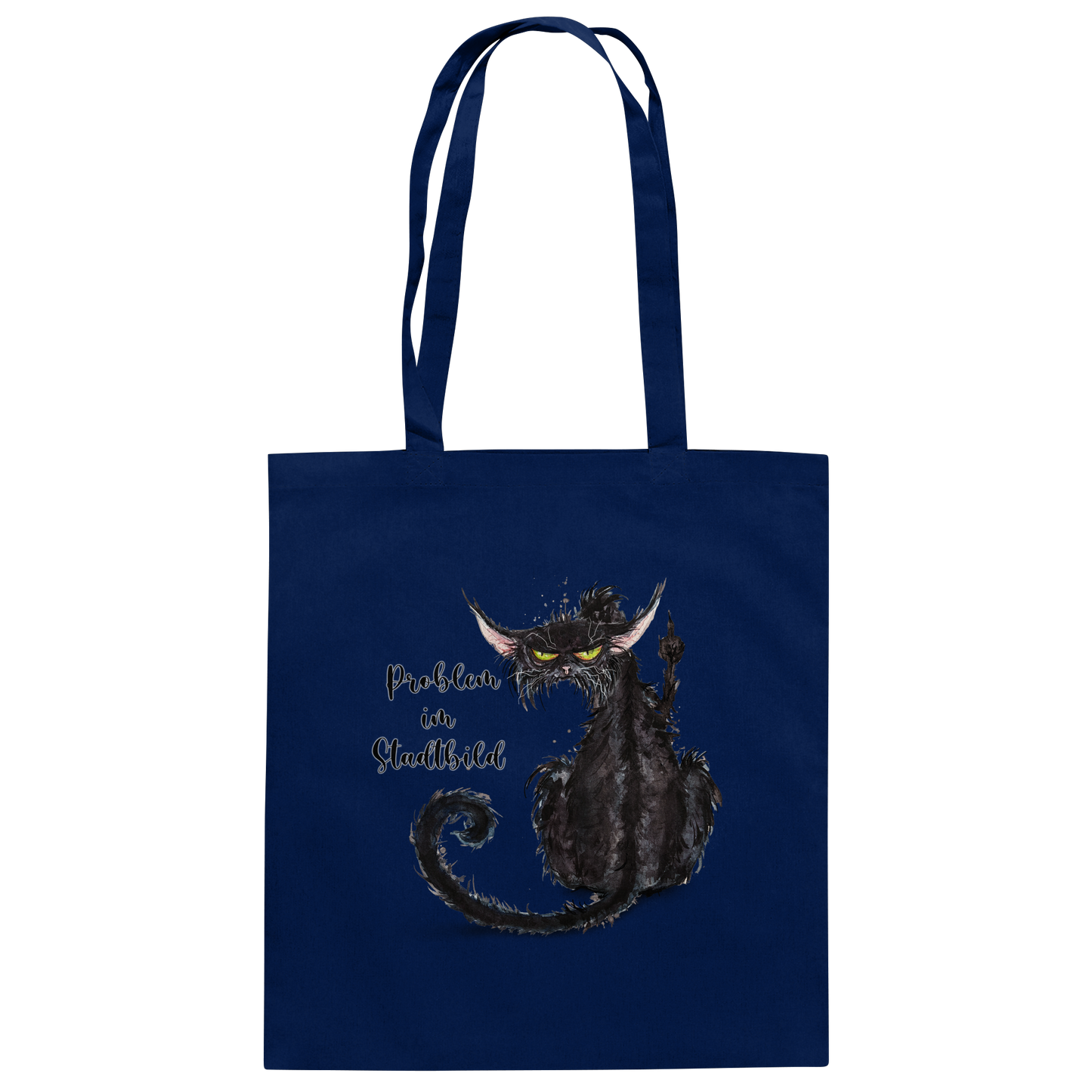 F*U-Cat - Problem im Stadtbild - Organic Cotton Bag