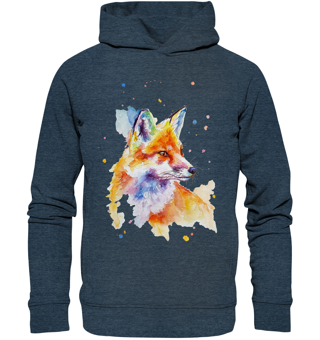 Bunter Fuchs - Organic Fashion Hoodie