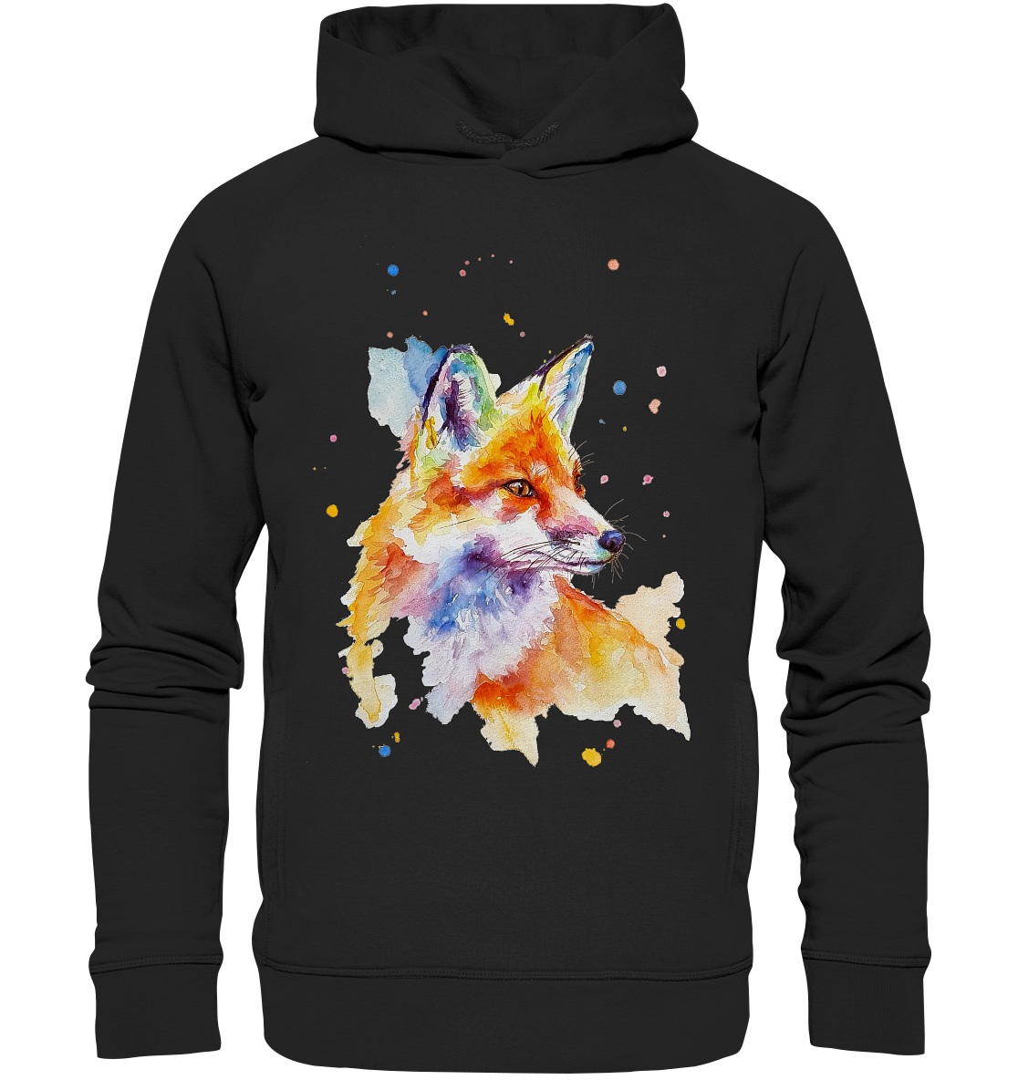 Bunter Fuchs - Organic Fashion Hoodie