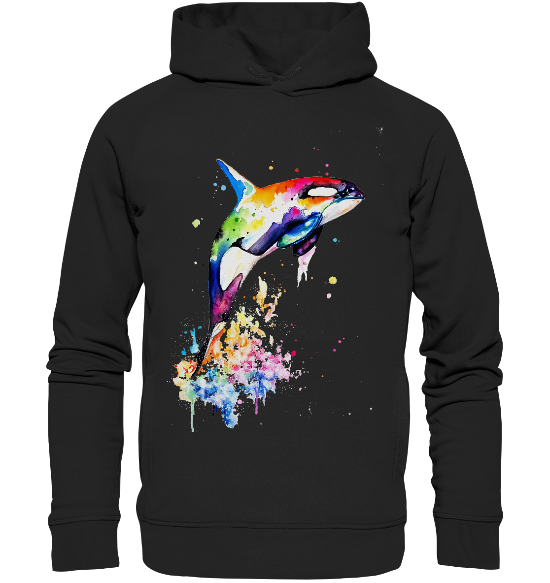 Bunter Orka - Organic Fashion Hoodie