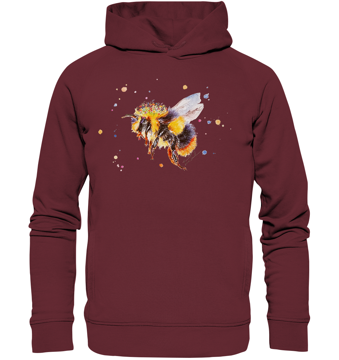 Blumenbiene - Organic Fashion Hoodie