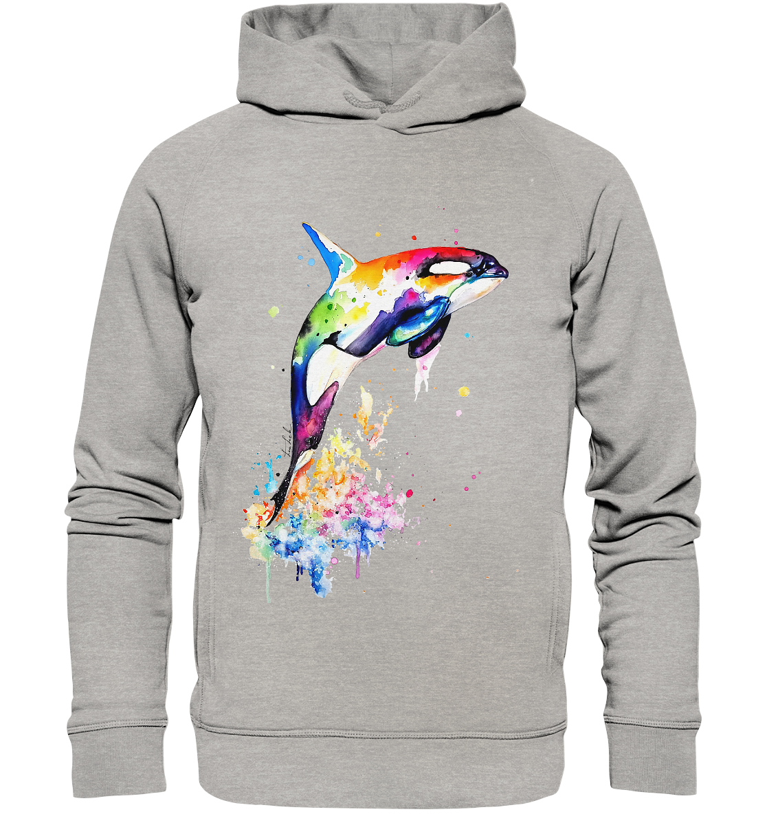 Bunter Orka - Organic Fashion Hoodie