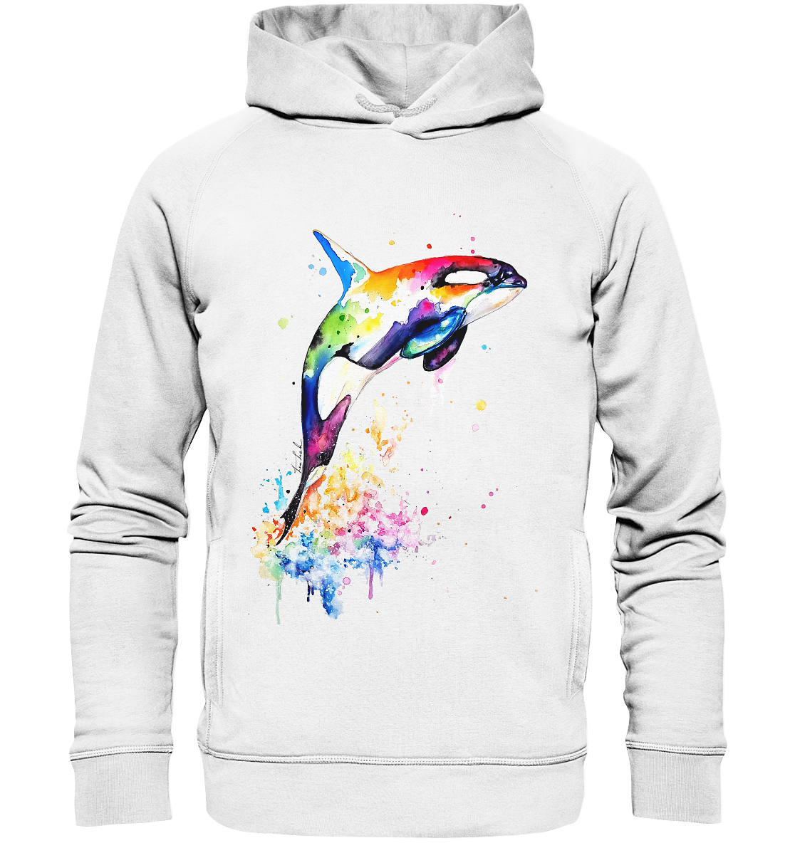 Bunter Orka - Organic Fashion Hoodie