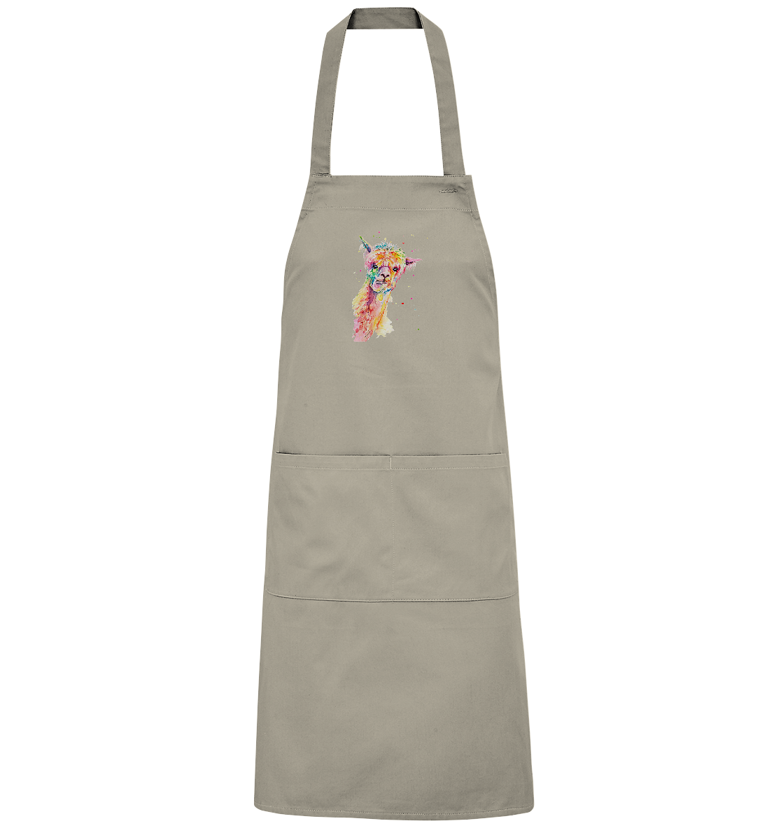 Lustiges Alpaka - Organic Grillschürze